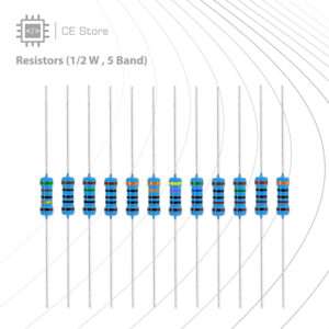 Resistors (1/2 W , 5 Band)