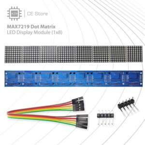 MAX7219 Dot Matrix LED Display Module (1x8)