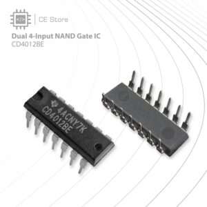 CD4012BE Dual 4-Input NAND Gate IC