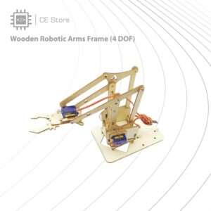 Wooden Robotic Arms Frame (4 DOF)