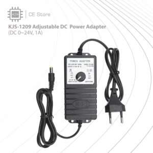 KJS-1209 Adjustable DC  Power Adapter (DC 3~24V, 1A)