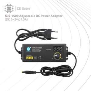KJS-1509 Adjustable DC Power Adapter (DC 3~24V, 1.5A)