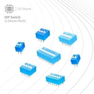 DIP Switch (2.54mm Pitch, Blue)