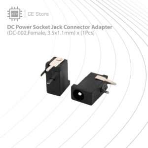 DC Power Socket Jack Connector Adapter(DC-002,Female, 3.5x1.1mm)