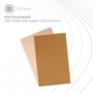 PCB Circuit Board (FR4 Single-Side Copper Clad,10x15cm)