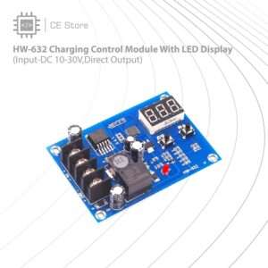 HW-632 Charging Control Module With LED Display (Input-DC 10-30V, 10A, Direct Output)