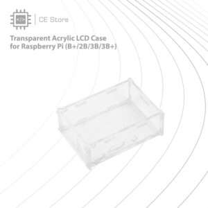 Transparent Acrylic LCD Case for Raspberry Pi (B+/2B/3B/3B+)