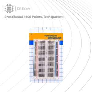 Breadboard (400 Points, Transparent)