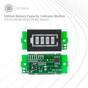 Lithium Battery Capacity Indicator Module (Green, 1S/2S/3S/4S/5S/6S/7S/8S)