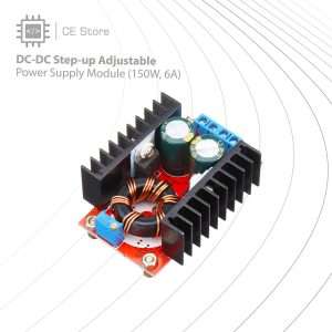 DC-DC Step-up Adjustable Power Supply Module (150W, 6A)