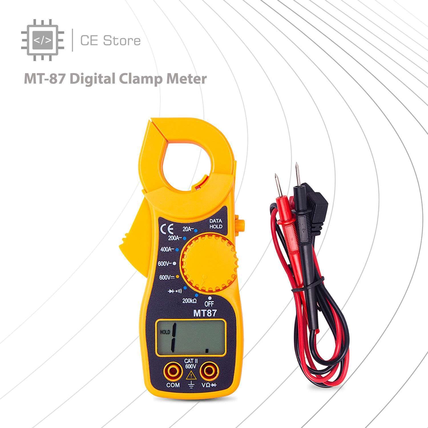 MT-87 Digital Clamp Meter - Image 2