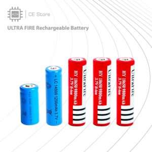 ULTRA FIRE Li-ion Rechargeable Battery (For Education)