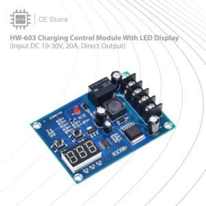 XH-M603 Charging Control Module With LED Display (Input DC 10-30V, 20A, Direct Output)