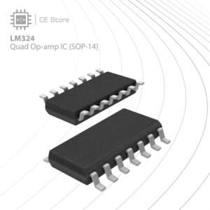 LM324 Quad Op-amp IC (SOP-14)