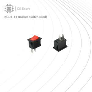 KCD1-11 Rocker Switch (Red)