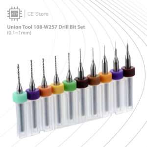 Union Tool 108-W257 Drill Bit Set (0.1~1mm)