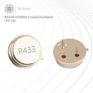 R433A 433MHz Crystal Oscillator (TO-39)