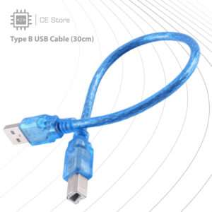 Type B USB Cable (30cm)