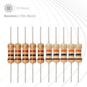 Resistors (1/4 W , 4 Band)