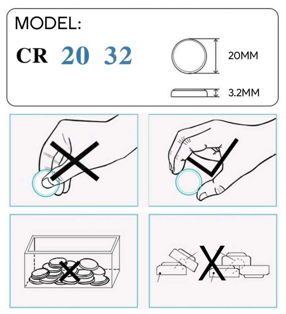 Panasonic CR2032 3V Lithium Battery - Image 4