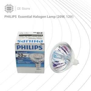 PHILIPS MR16 HALOGEN BULB 12V 20W GU5.3 (36°)