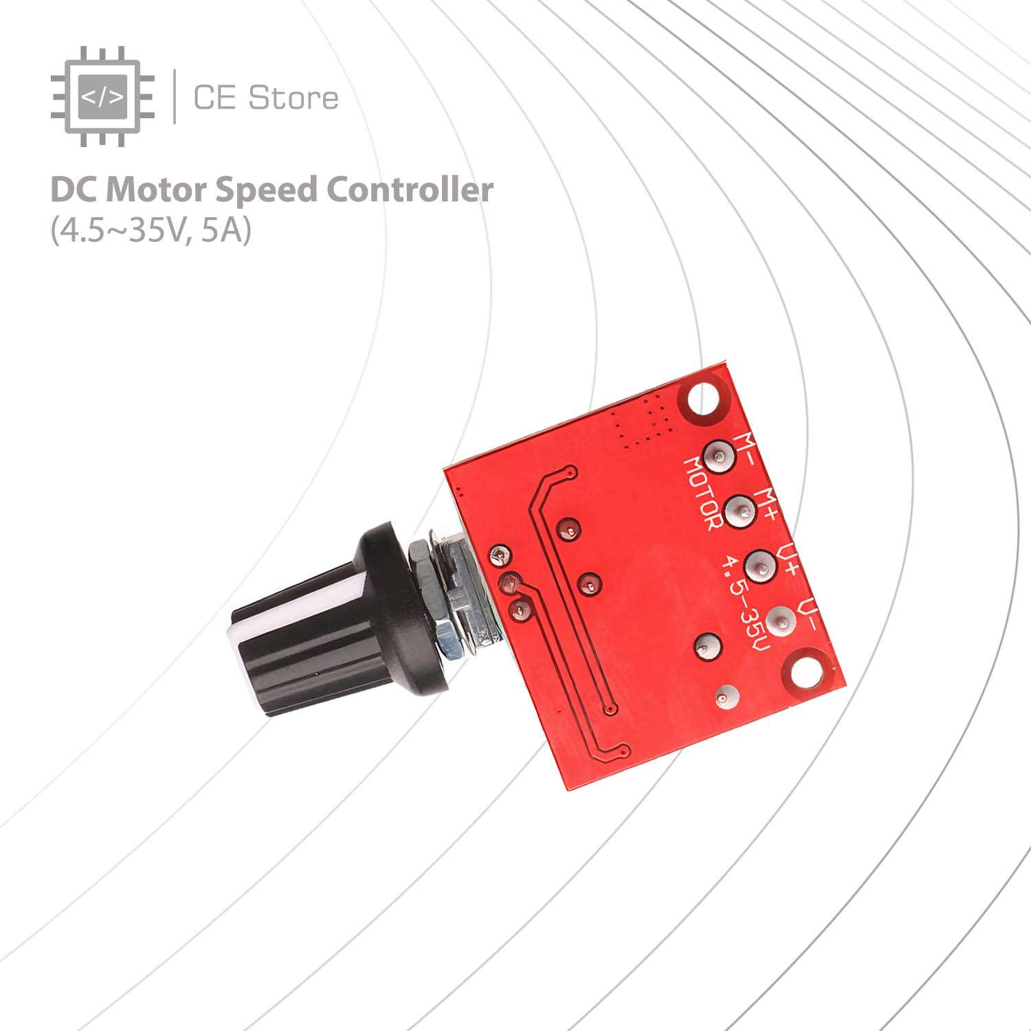 DC Motor Speed Controller (4.5~35V,5A) - Image 2