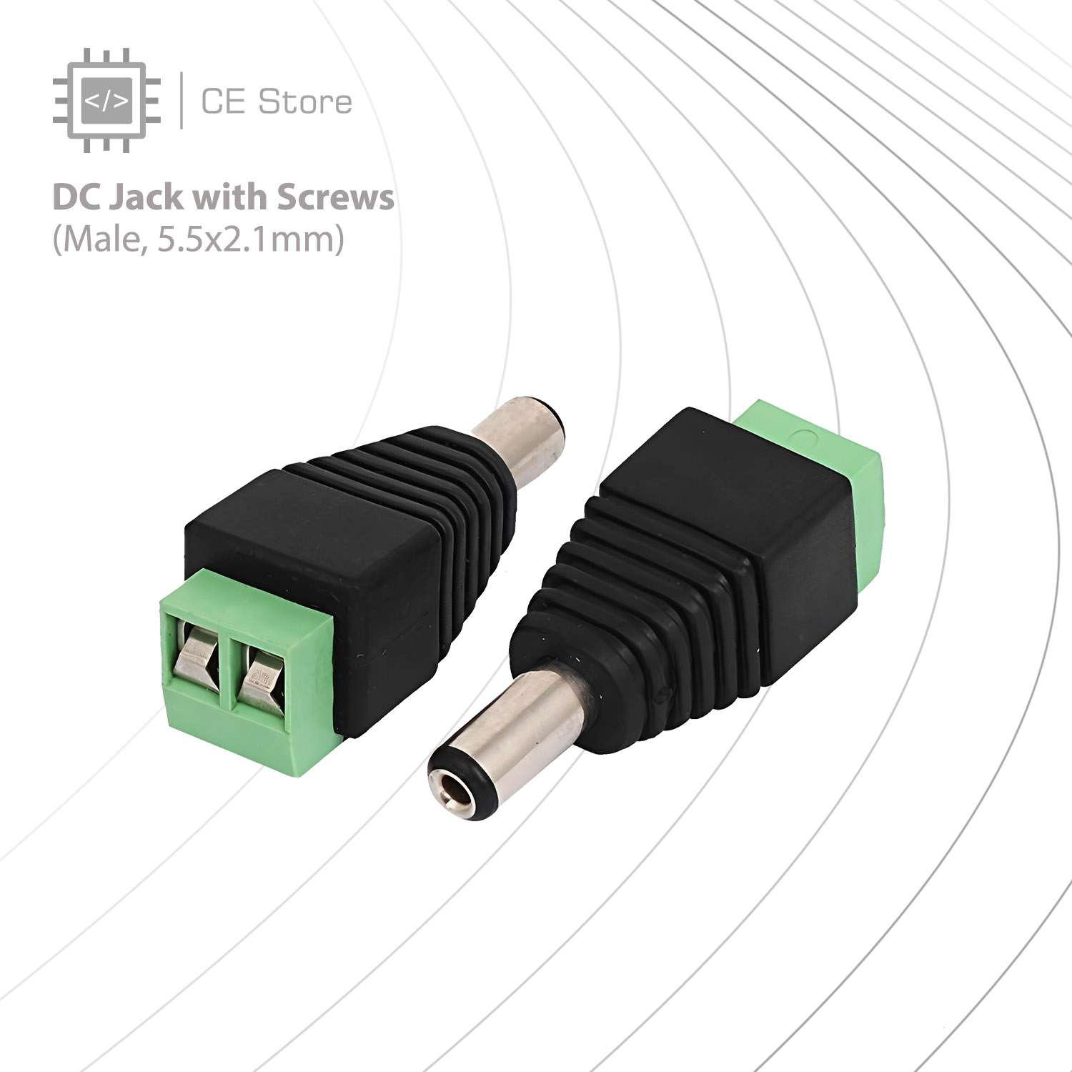DC Jack with Screws (5.5x2.1mm) - Image 4