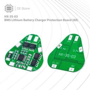 HX-3S-03 BMS Lithium Battery Charger Protection Board (8A)