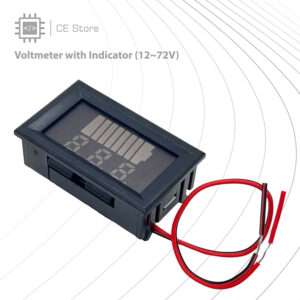 Voltmeter with Indicator (12~72V)