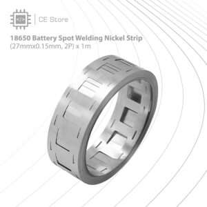 18650 Battery Spot Welding Nickel Strip (27mmx0.15mm, 2P) x 1m