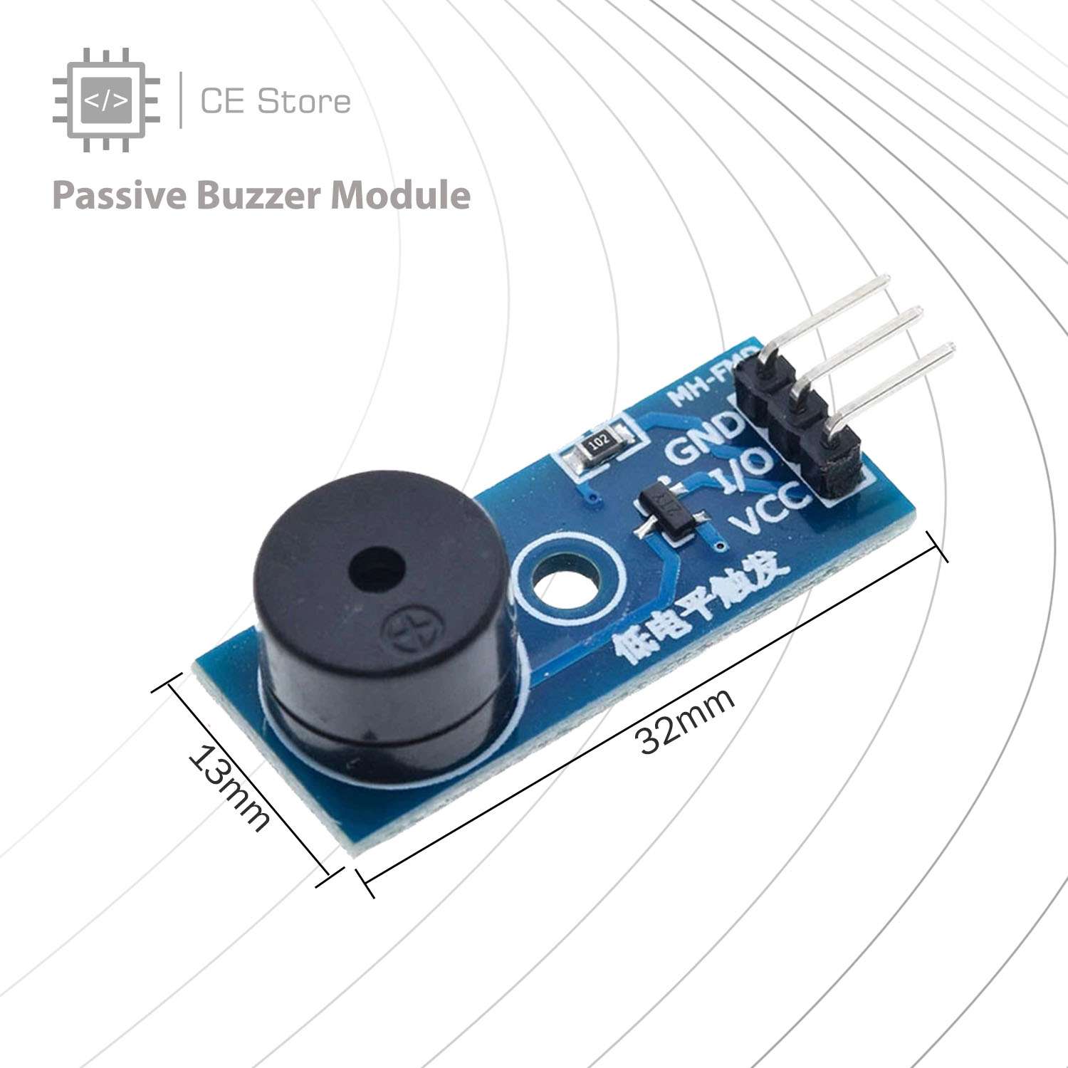 Passive Buzzer Module - Image 2