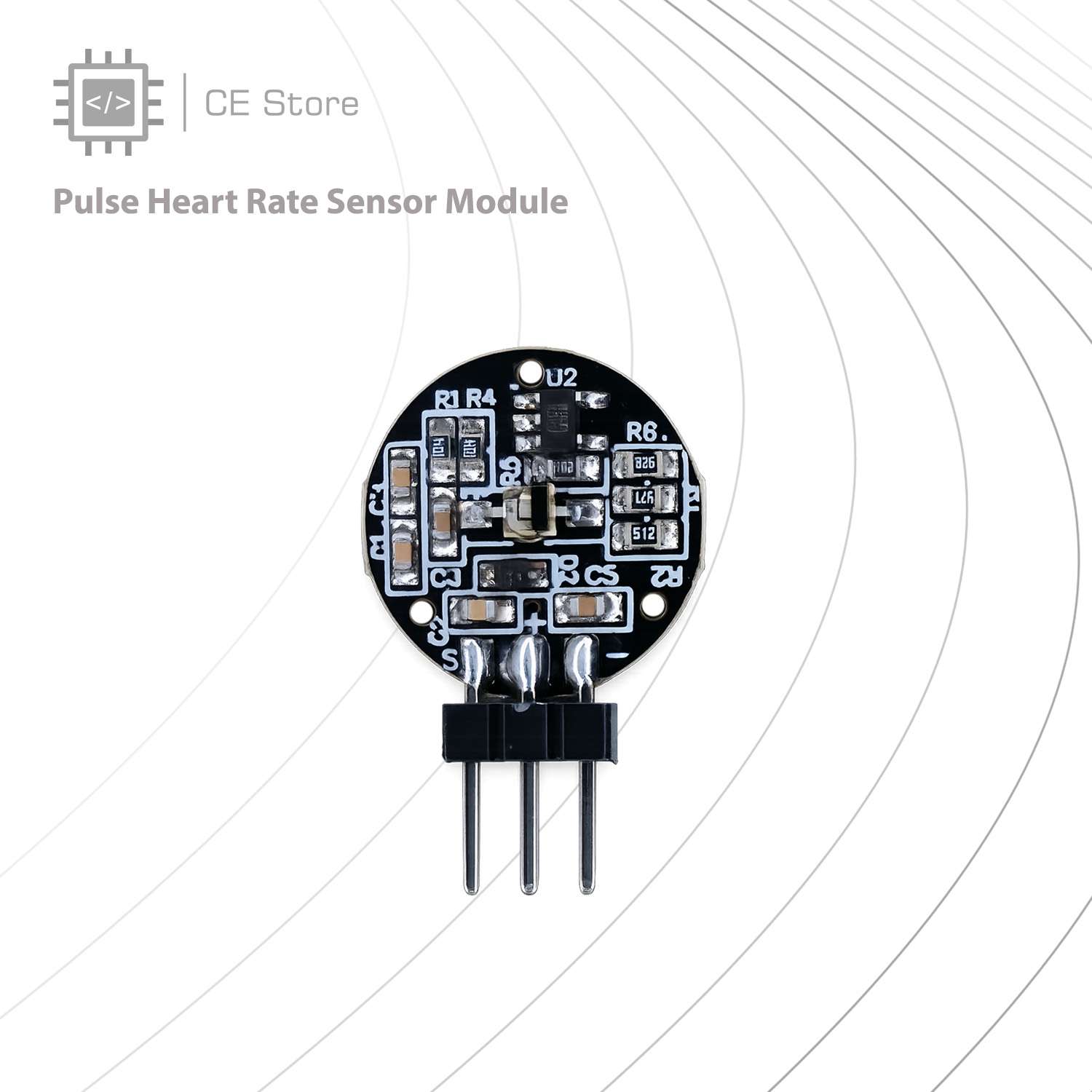 Pulse Heart Rate Sensor Module - Image 4