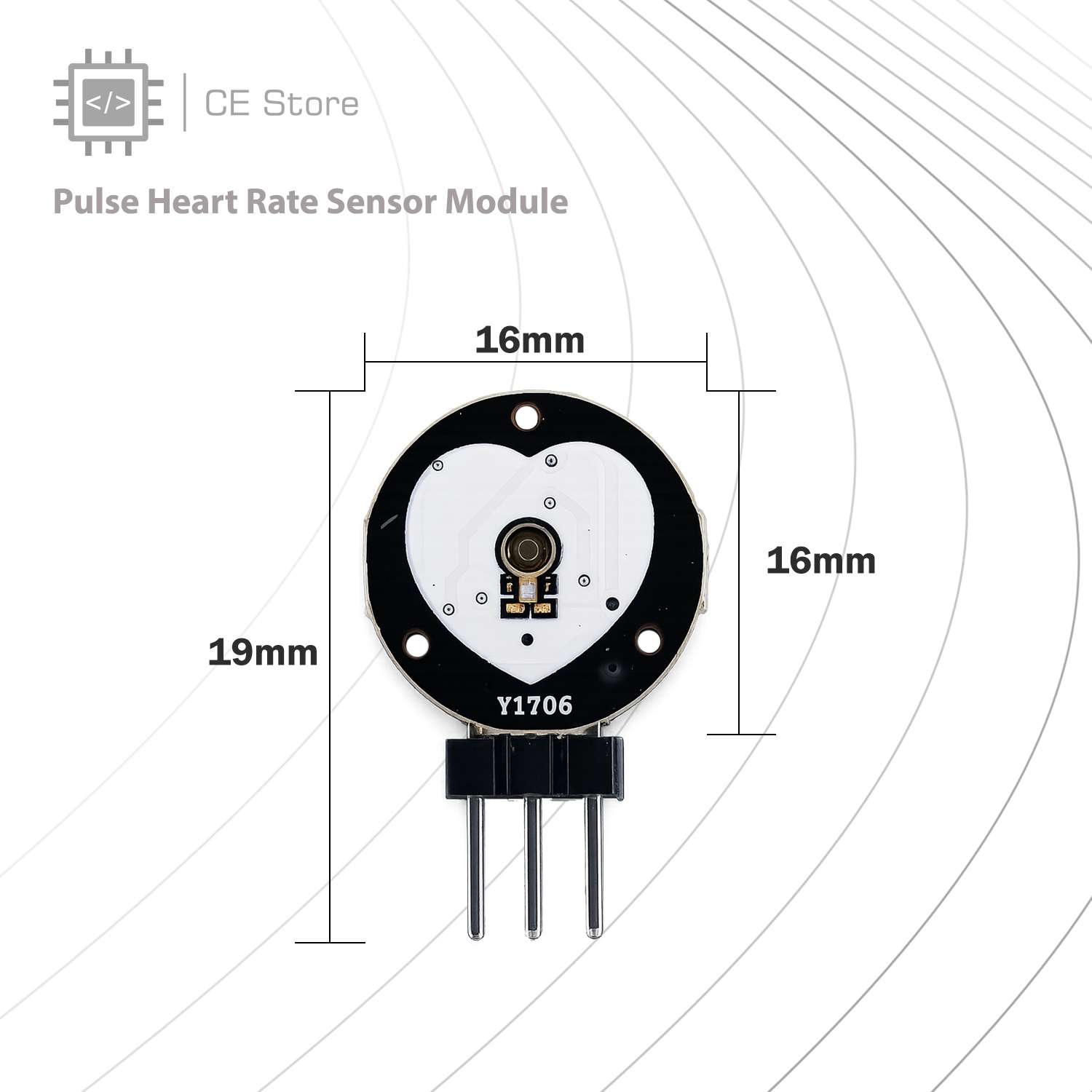 Pulse Heart Rate Sensor Module - Image 5
