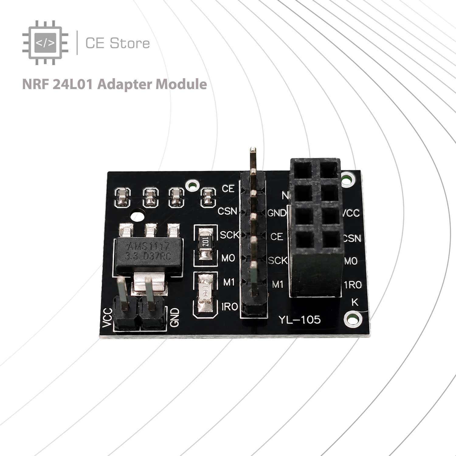 NRF 24L01 Adapter Module - Image 2