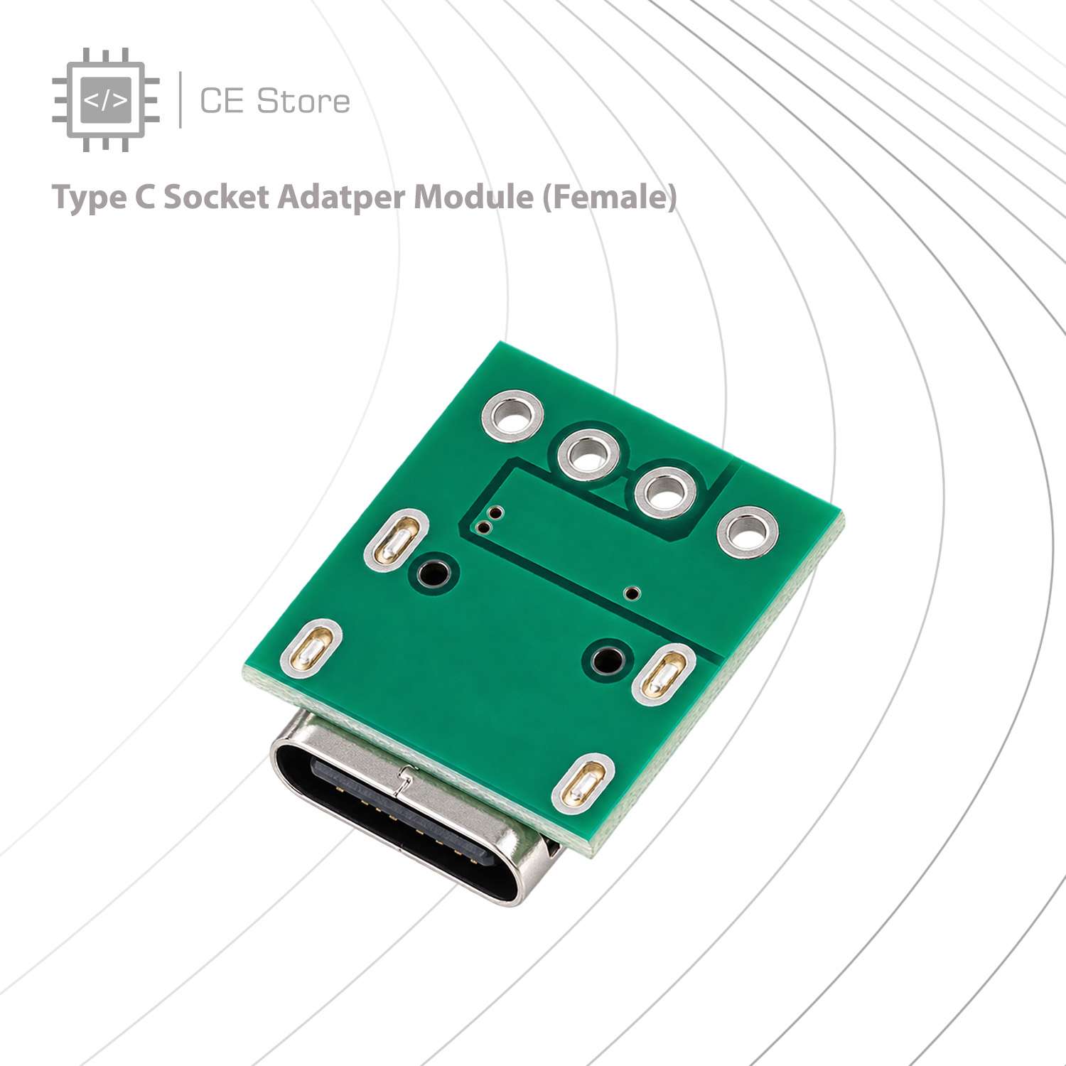 Type C Socket Adatper Module (Female) - Image 2